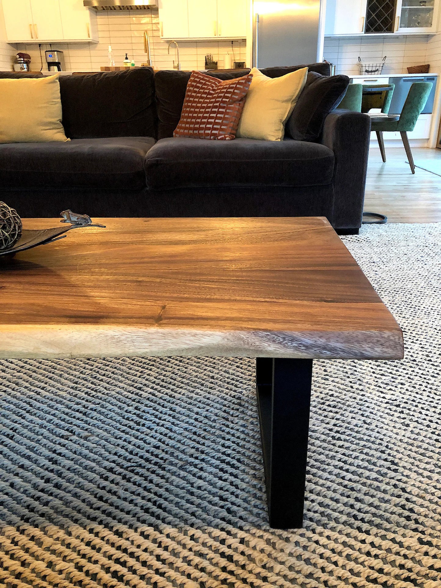 Custom Luxury Himalayan Walnut Coffee Table