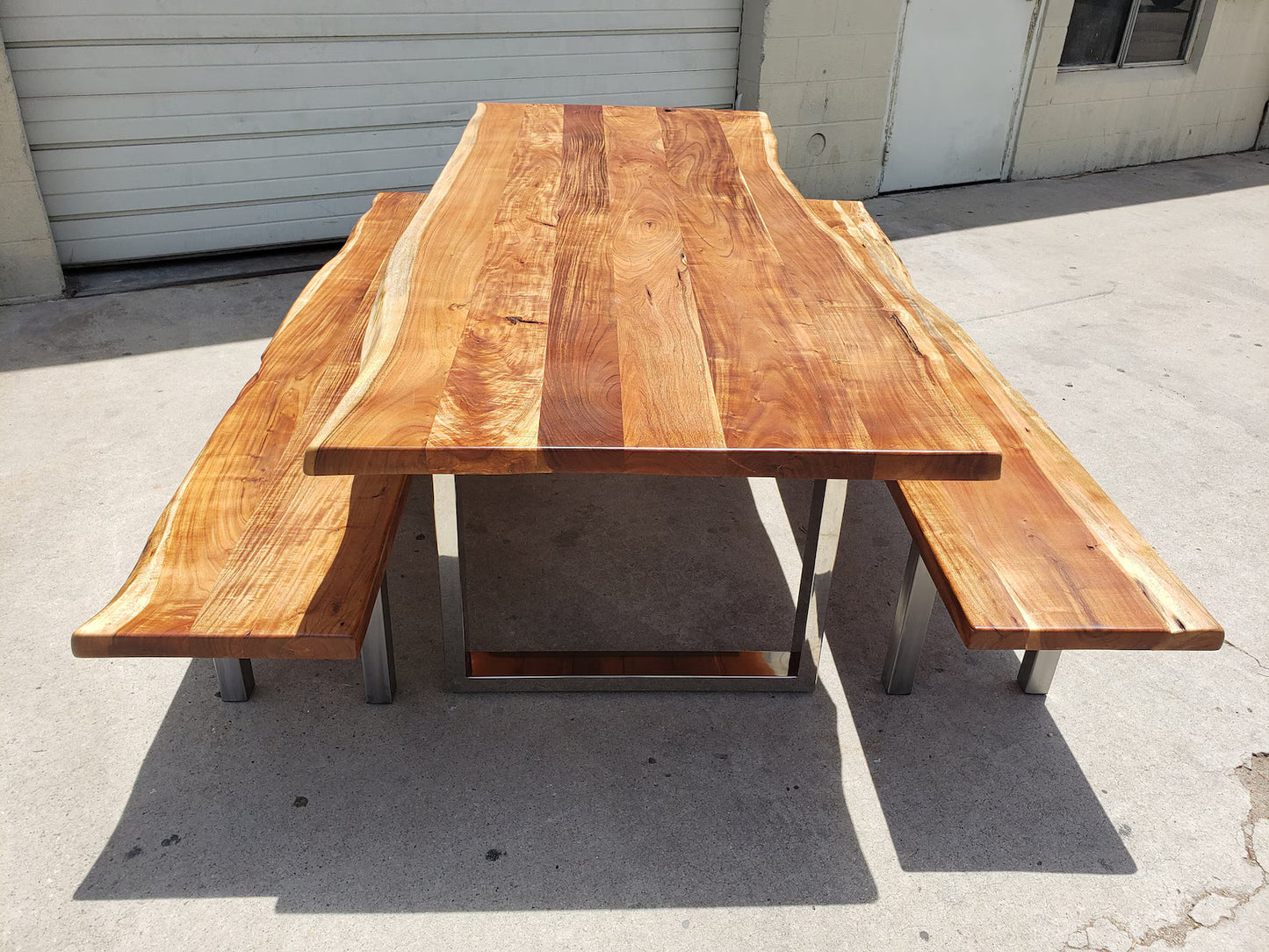 Outdoor Himalayan Luxury Table with Bench