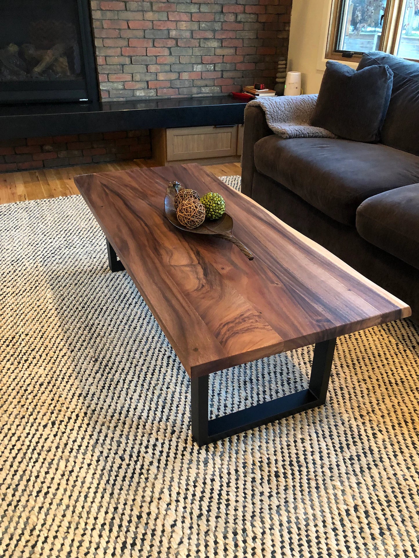 Custom Luxury Himalayan Walnut Coffee Table